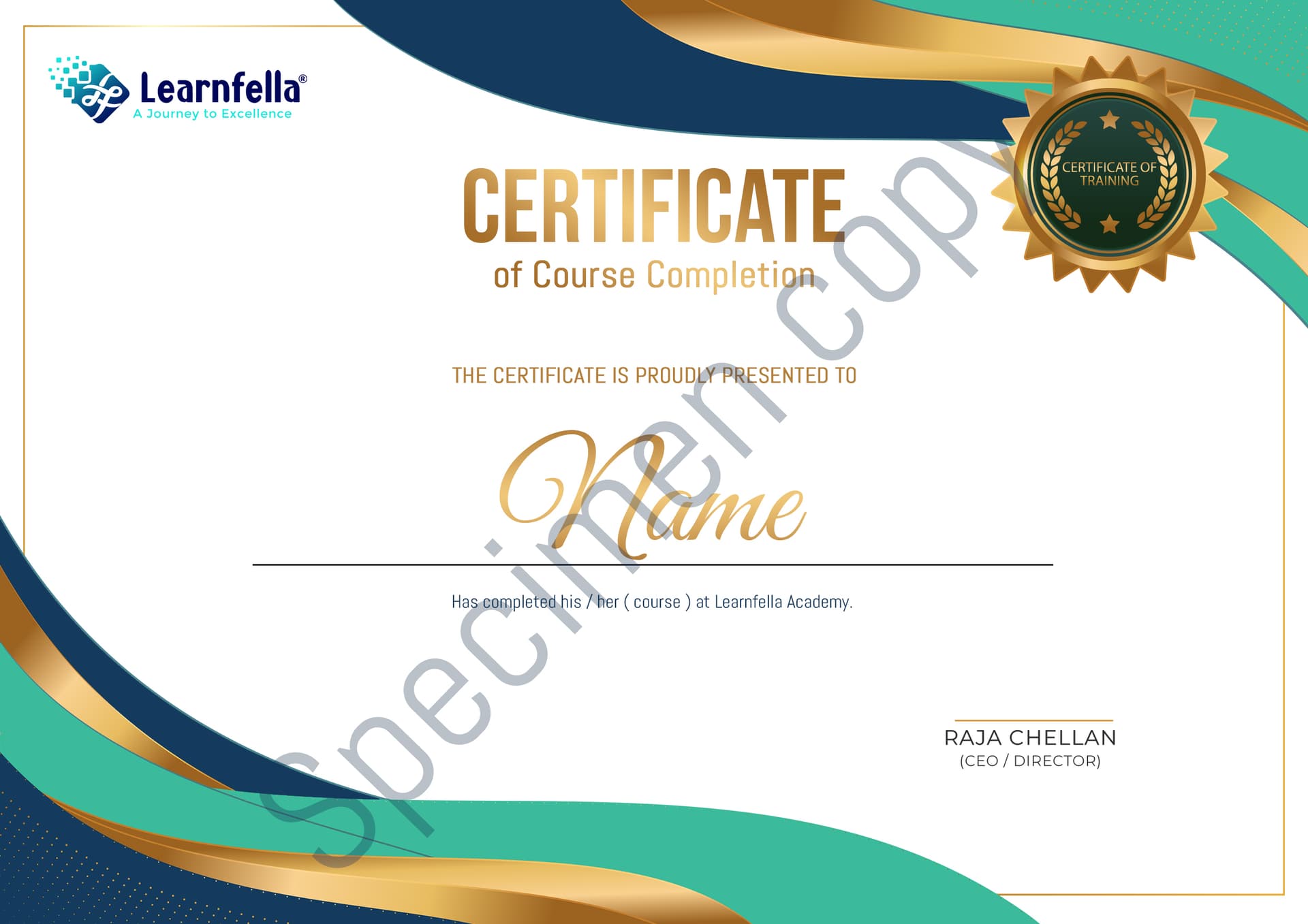 Course Certificate