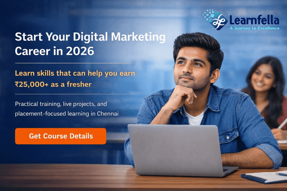 Digital marketing course in Chennai career opportunities 2026